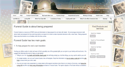 Desktop Screenshot of funeralguide.co.za